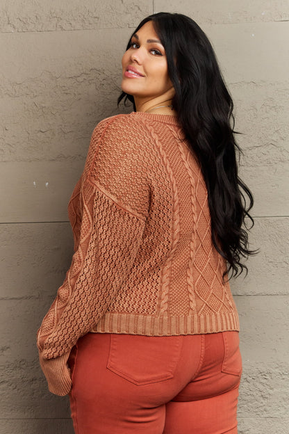 Cable Knit Comfort Cardigan