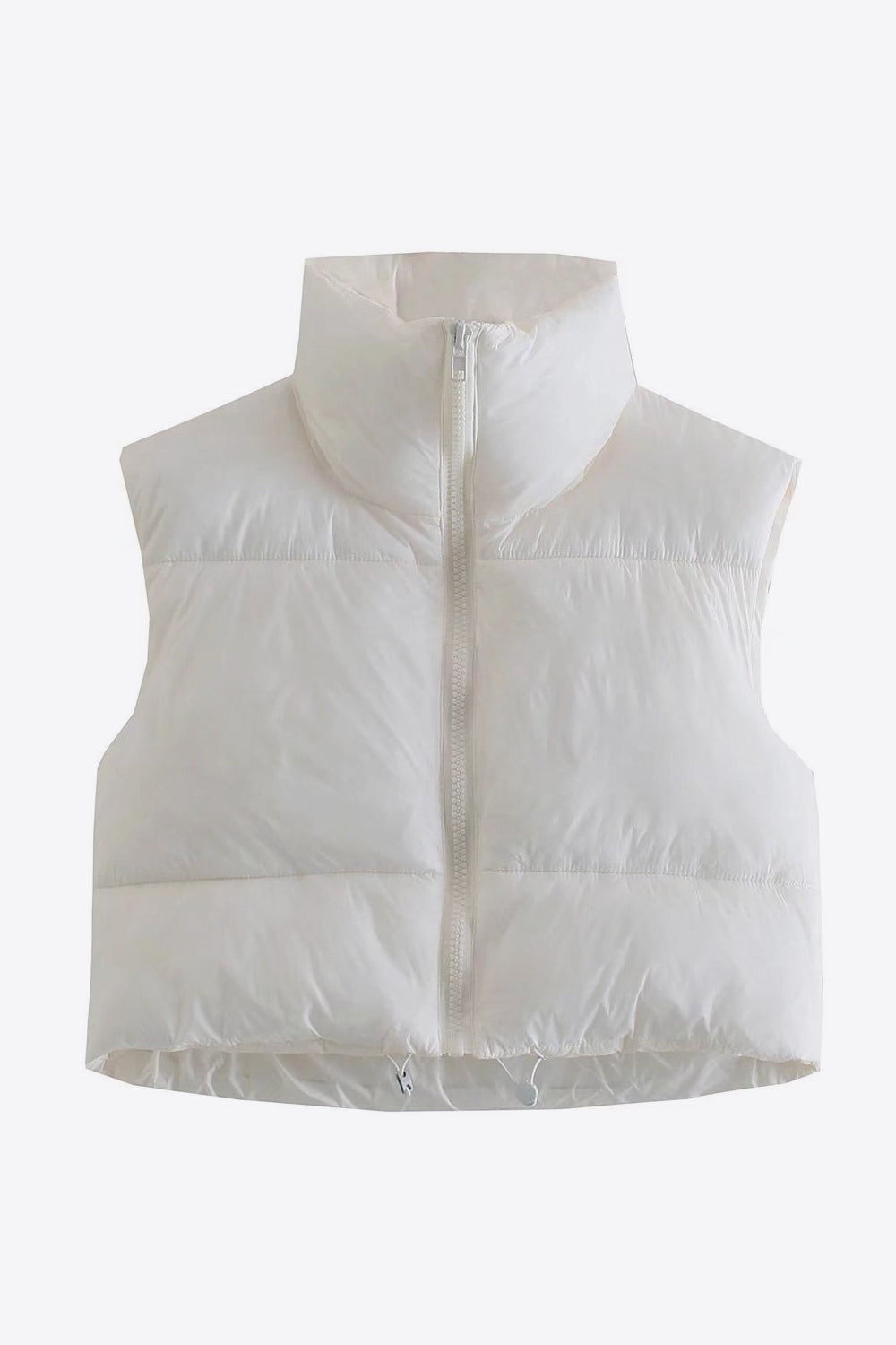 Zippered Puff Style Vest